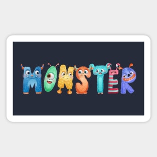 Monster characters Magnet